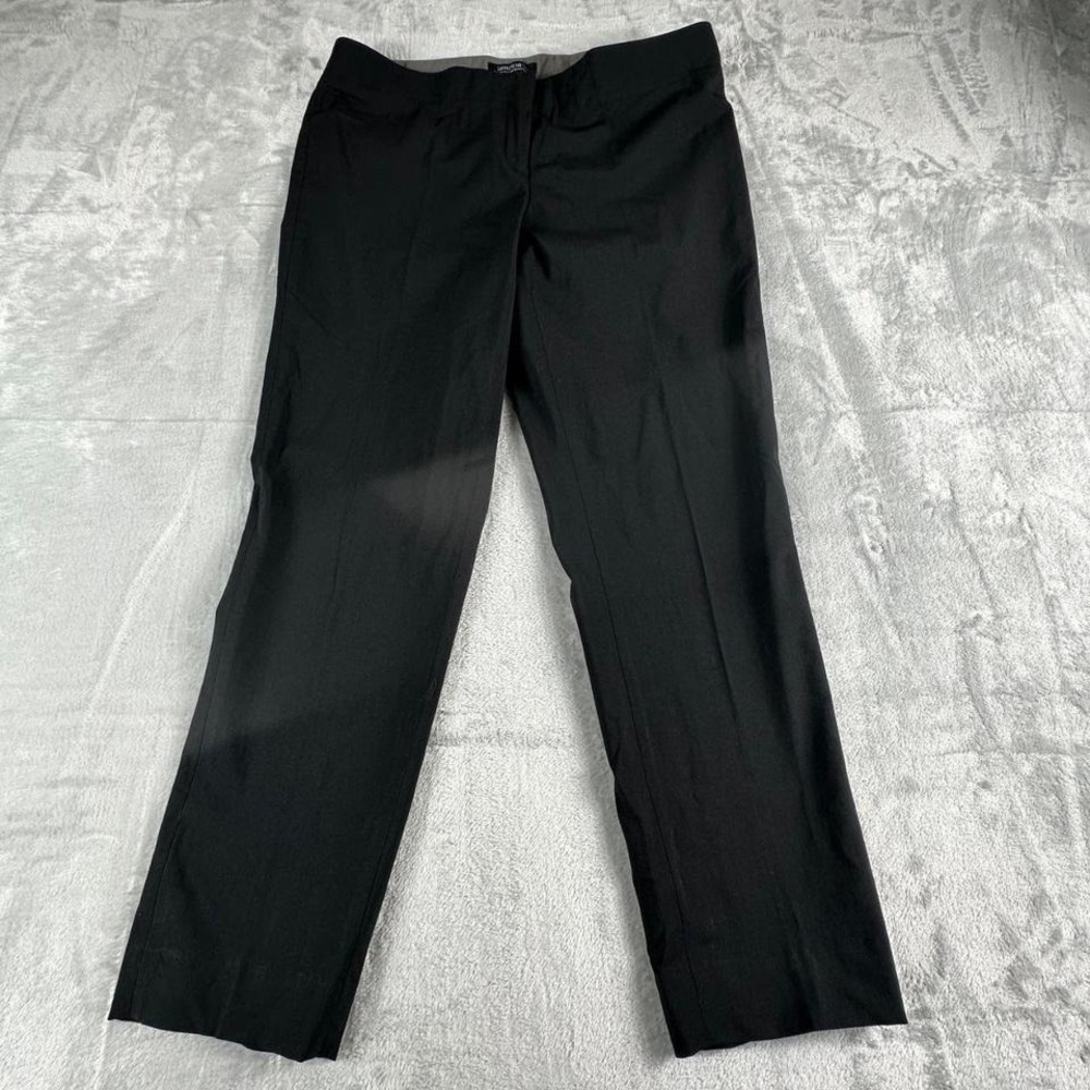 Lafayette 148 New York Pants Women 10 Black Dress Pant Business Professional